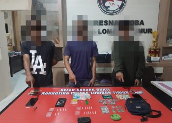 Polisi Tangkap Lima Terduga Pelaku Penyalahgunaan Narkotika di Labuhan Haji