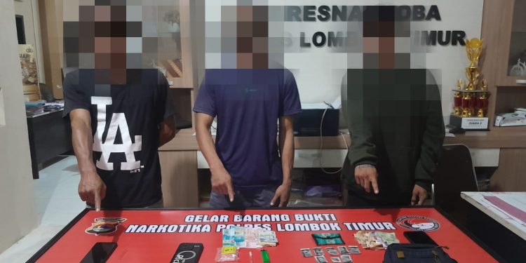 Polisi Tangkap Lima Terduga Pelaku Penyalahgunaan Narkotika di Labuhan Haji
