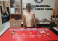 Satuan Reserse Narkoba Polres Lotim Amankan Terduga Pengedar Sabu di Masbagik