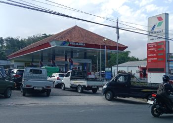 Polres Lotim Turun Pantau Ketersedian BBM di SPBU