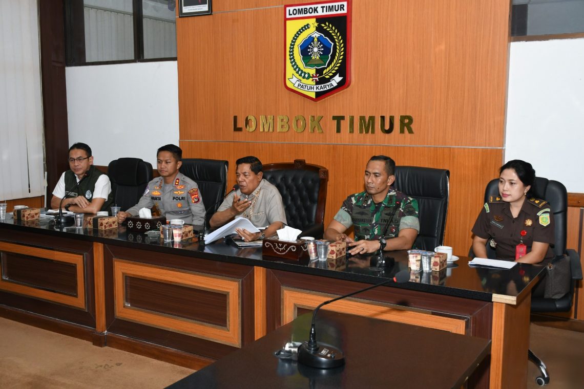 Bupati Lotim Lapor ke Menkopolhukam Kasus Karhutla