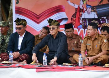 Sekda Lotim Apresiasi Desa Jeruk Manis Ngadakan Festival Tanpa Bantuan Pemda