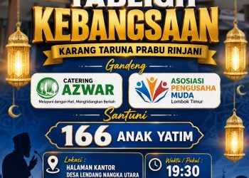 Semarak HUT RI ke-81, Karang Taruna Lendang Nangka Utara Gaungkan Kepedulian Sosial