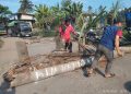 Pemerintah Desa Kalijaga Timur dan Warga Blokade Jalan