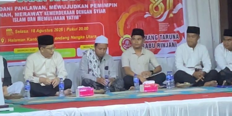Tabligh Kebangsaan HUT RI ke-81, Wabup Lotim Ajak Perkuat Persatuan dan Nilai Keagamaan