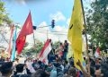 Camat dan Kades Demo Bupati Lotim, Soal Jalan Rusak