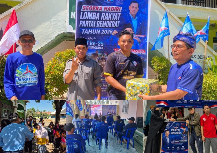 Demokrat Lotim Semarakkan HUT RI ke-81 dengan Beragam Lomba di Enam Titik