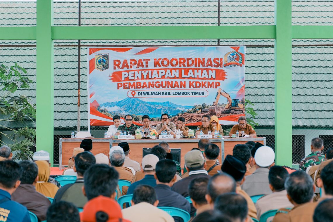 127 Gerai KDKMP di Lotim Belum Dibangun