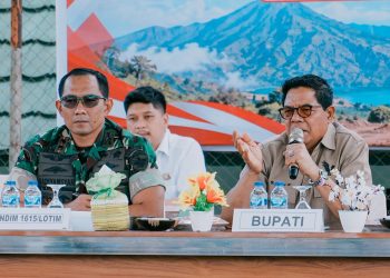 Dihadapan Bupati Lotim Dandim Kendala Pembangunan KDKMP