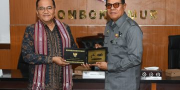 Dihadapan Walikota Jambi, Bupati Lotim Sebut PAD Sektor Wisata Rp 13 Milyar