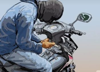 Nginap Dikosan Teman di Selong, Motor Raib Dibawa Maling