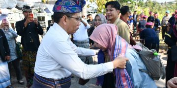Wabup Lotim Terima Tim Penilai Desa Berkinerja Baik
