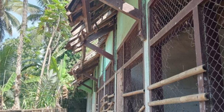 Potret Gedung SDN 2 Lendang Belo Rusak Memprihatinkan
