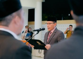 Dua Tahun di Pltkan, Akhirnya Jabatan Inspektur Inspektorat Lotim Didefinitifkan