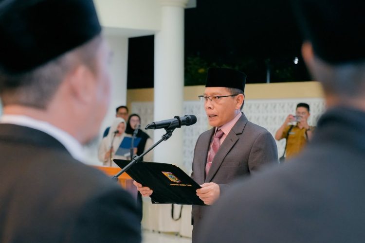 Dua Tahun di Pltkan, Akhirnya Jabatan Inspektur Inspektorat Lotim Didefinitifkan