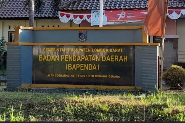 Kantor Bapenda Lotim Dibobol, Kaban Bungkam, Sejumlah Laptop Raib